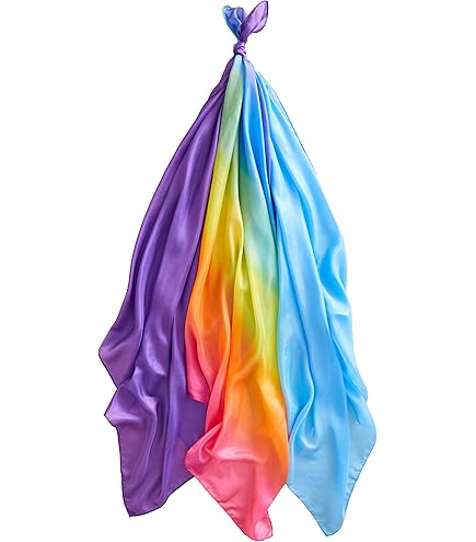 新品正規品サラズシルクミニenchantedプレイシルク5枚セット Amazon.com: Sarah's Silks Set of 5 Enchanted Playsilks - 100