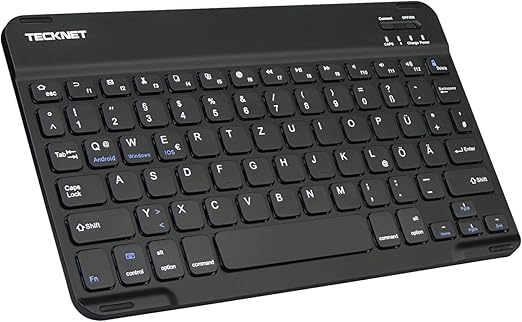 Tecknet Bluetooth Keyboard Ultra Slim Wireless Keyboard: Amazon.de