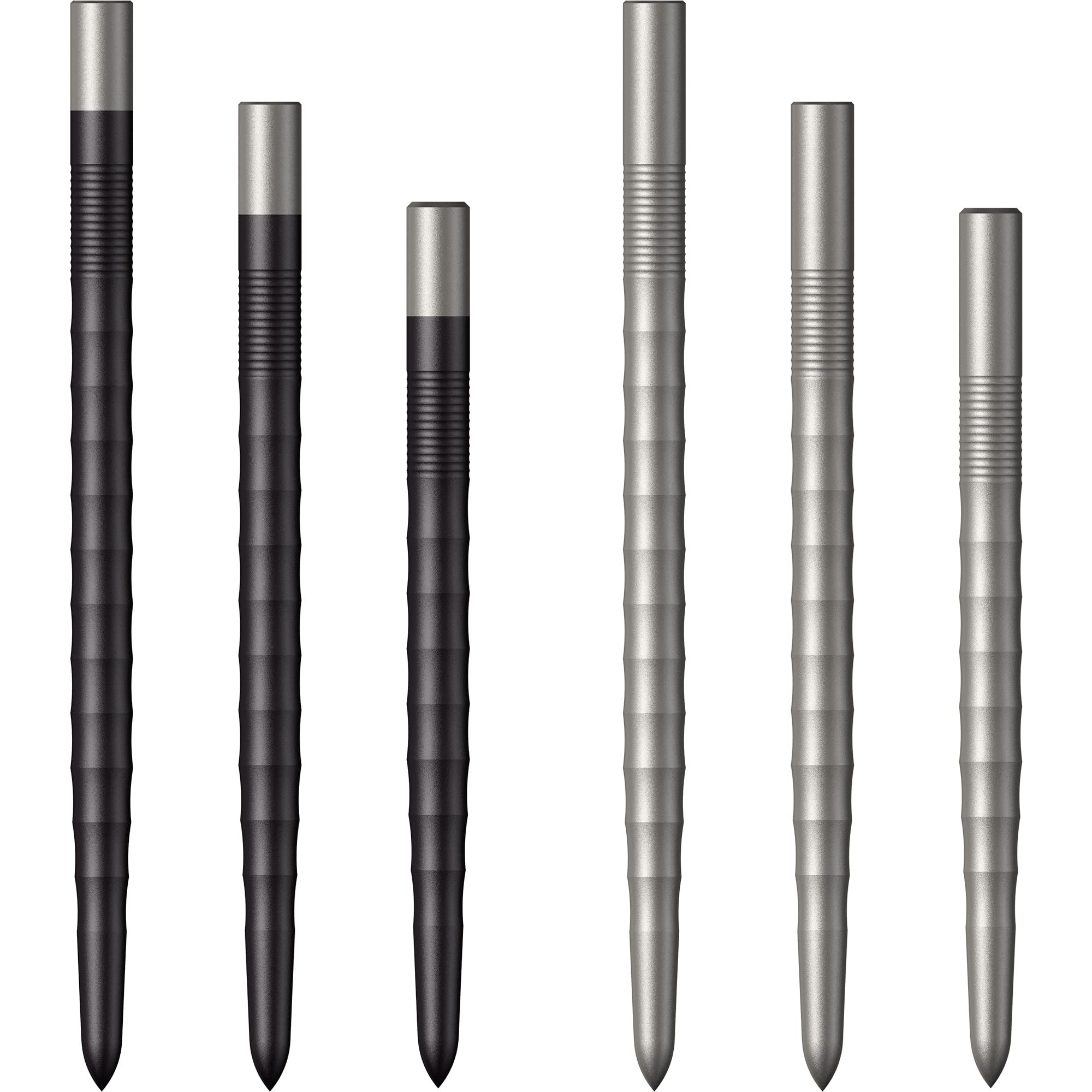 Mission Darts Ripple, Steel Tip, Replacement Points, Black, 32mm (X2734)