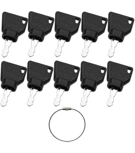 Amazon.com: Notonmek Ignition Keys 66711-55240 55240 Fit Kubota