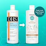 DHS Zinc Shampoo 16oz Dandruff Itching Relief Seborrheic Dermatitis Control view 2
