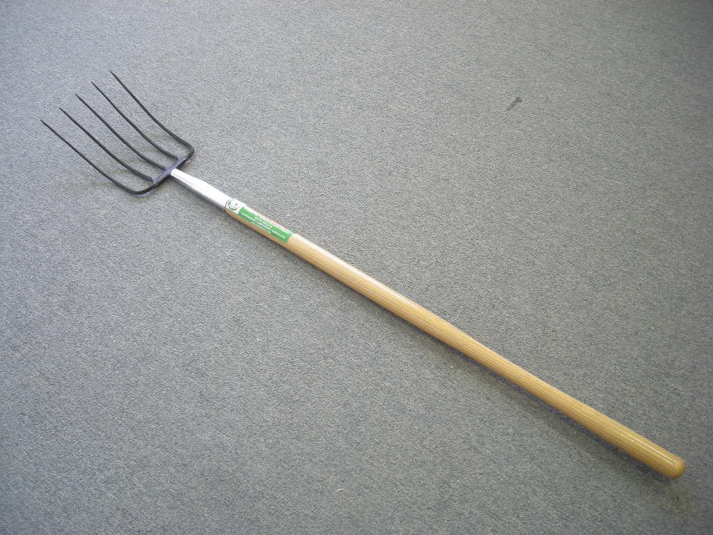 5 Tines Manure Pitch Fork Garden Forks Garden & Outdoor