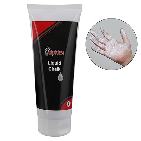 ALPIDEX 1er 3er oder 5er Pack Liquid Chalk 200 ml Tube Flüssigmagnesia Flüssigkreide flüssiges Magnesia mehr Grip beim Klette