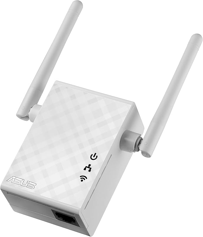 RP-N12 - Répéteur Wi-FI Extender Wi-FI ASUS N 300 - Compatible Box Orange - Bouygues Télécom - SFR - Freebox - Routeurs Toutes Marques