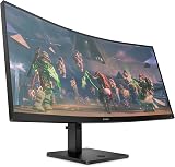 HP Omen 34c Curved Gaming Monitor 34 165Hz WQHD VA 1500R FreeSync 2xHDMI DP view 15