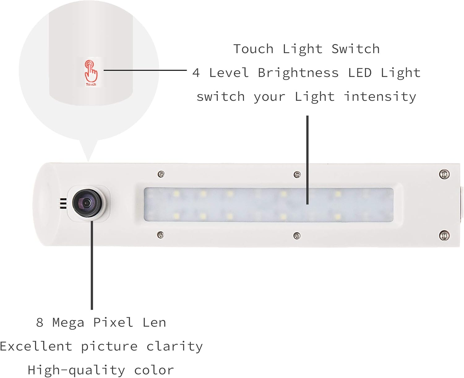 Longjoy Digital Portable Rotatable for All Dimension USB Document Camera LV-1 Series LV-1020 : Electronics