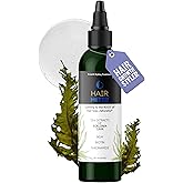 Hairmetto Ecklonia Cava Extract Hair Growth Serum – Styling Gel with Vitamins MSM, Niacinamide & Biotin– Hair Growth Booster for all Hair Types - 4oz (118ml)