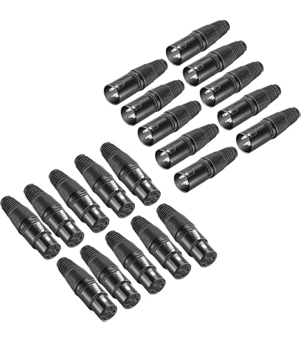 Amazon.com: YejeySound Neutrik Lot of 20 (10 Each) New NC3FXX-B