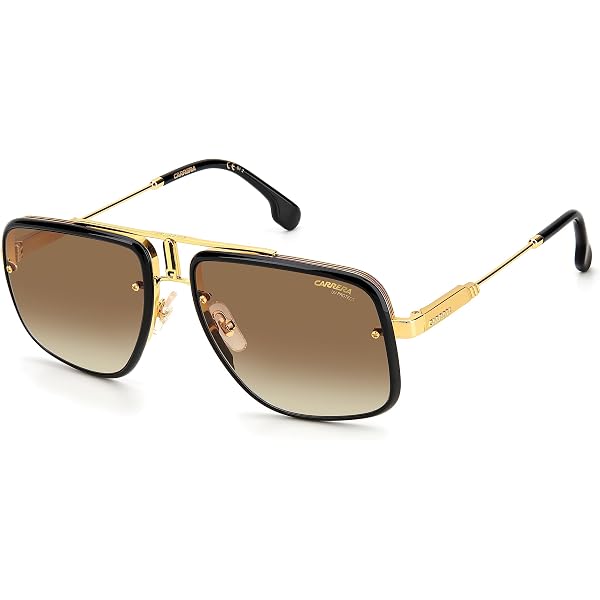 NWT Carrera CA1021S Gold Square 58mm Sunglasses NEW Carrera CA1021S-00102Y Sunglasses 58mm 100% Authentic | eBay main image 2