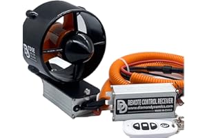 TD6E Underwater Thruster 24V 7KG Thrust 408W Brushless Motor Electric Surfing Fin for Kayak Fishing Boat Paddle Board Underwa