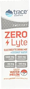 TRACE MINERALS RESEARCH Salty Watermelon Zerolyte Drink Mix Sgl, 0.26 OZ