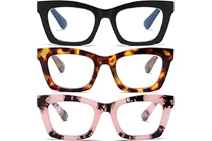 FSRTEP Oprah- Readers for Women - Stylis Style Reading Glasses with Blue Light Blocking and Spring Hinge