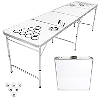 GoPong 8 Foot Portable Beer Pong / Tailgate Tables Deals