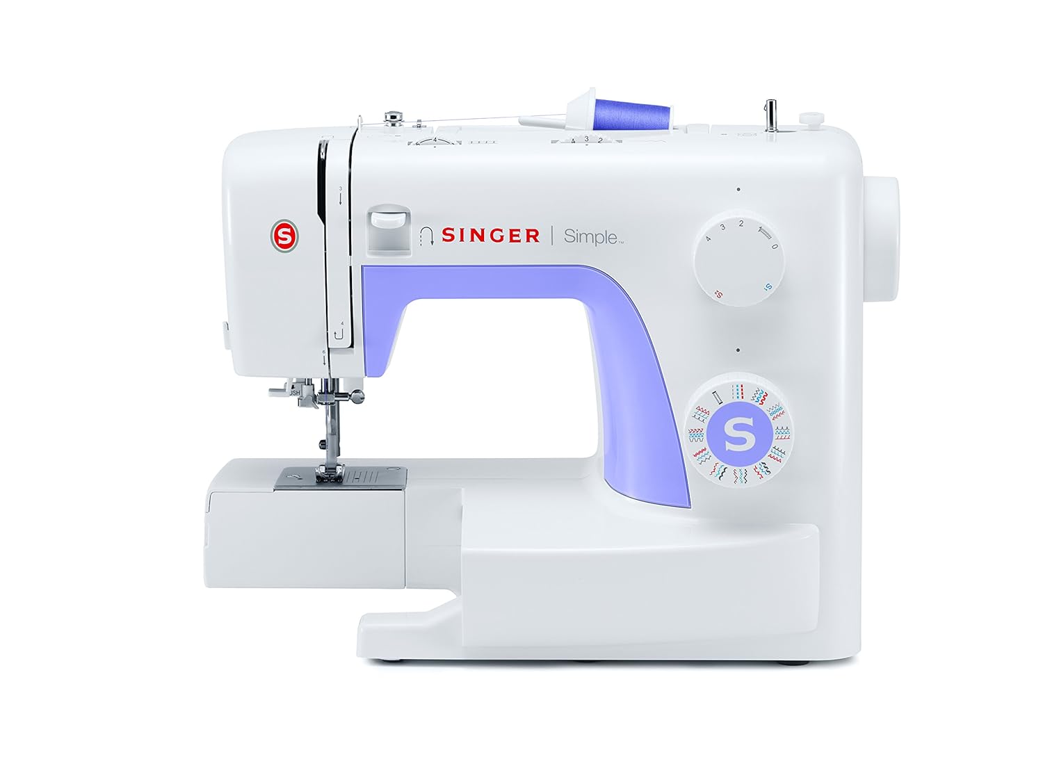 NEW SINGER SIMPLE HEAVY DUTY PORTABLE AUTOMATIC SEWING MACHINE 32