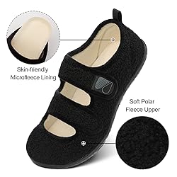 Besroad House Socks Shoes for Womens Soft Diabetic