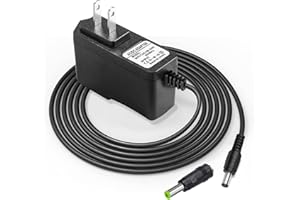 STQYKJ 9V AC/DC Casio Charger Power Adapter Compatible for Casio Piano AD-5 AD-5MU, Casio Keyboard WK-200 WK-210 CT-360 CTK-496 CTK-500 CTK-519 CTK-573 CTK-593 CTK-611 CTK-720 CTK-2100 Power Supply Cord