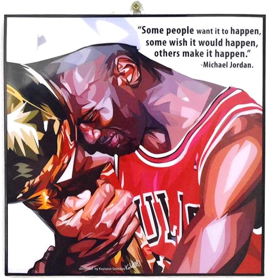 Amazon Com Pop Art Famous Basketball Player Inspiration Quotes