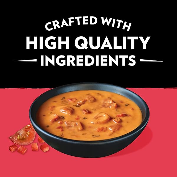 CAMPBELL’S SLOW KETTLE STYLE ROASTED RED PEPPER & SMOKED GOUDA BISQUE, 15.5 OZ. TUB (PACK OF 8)