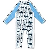 BesserBay Unisex Baby Swimsuit UPF 50+ One Piece Rash Guard 0-36 Months