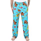 Scooby Doo Pajama Pants for Men, Performance Cartoon Pajama Bottoms for Adults, Scooby-Doo PJs, S-M-L-XL