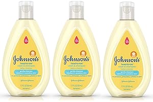 JOHNSON'S BABY Johnsons Baby Head To Toe Wash And Shampoo 3 pack 1.7 Ounce Each