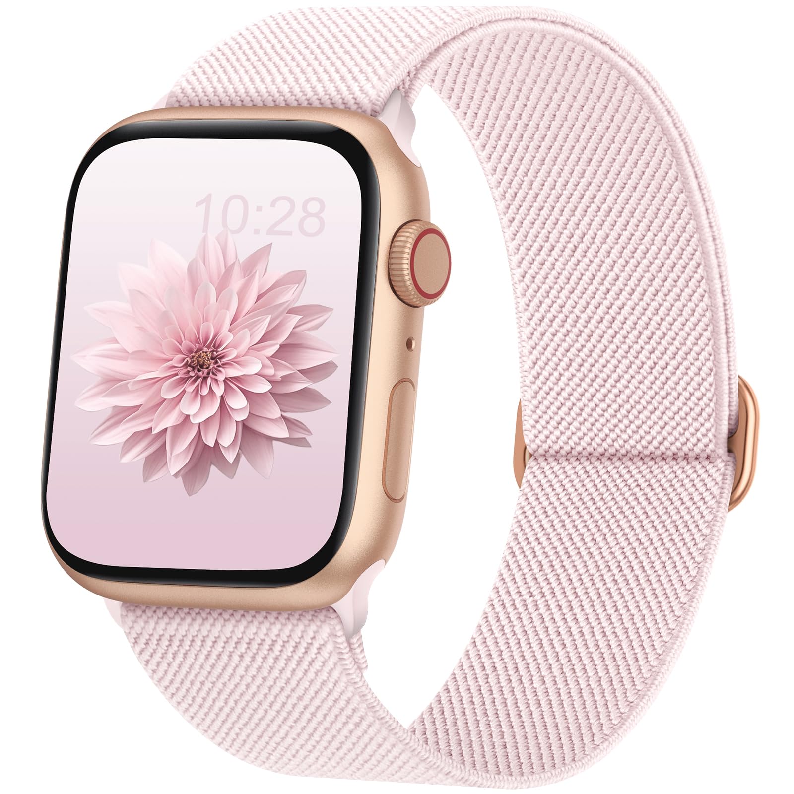 DigiHero Compatible with Apple Watch Straps 40mm 42mm 44mm 41mm 45mm 46mm 38mm, Elastic Stretchy Nylon Sport Solo Loop Replacement Band for iWatch Series 11 10 9 8 7 6 5 4, SE 3 2 1, Light L