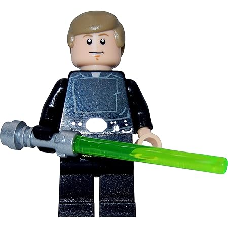 LEGO Star Wars Minifigur Luke Skywalker Jedi Master with Lightsaber ( 75146 75159 75093)