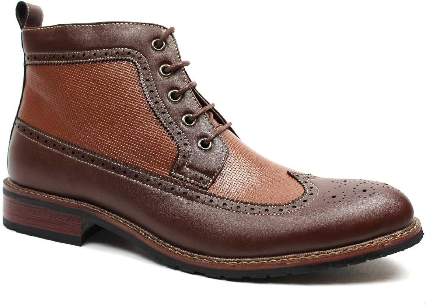 Ferro Aldo Boot Men's Dress Boots Hight Tops Brogue