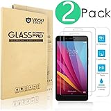 (2 Pack) Huawei Honor 5X Screen Protector, Vinso Tech Tempered Glass Screen Protector for Huawei Honor 5X 5.5" [9H Hardness] [Crystal Clear] [Scratch Resist] [Bubble Free Install],