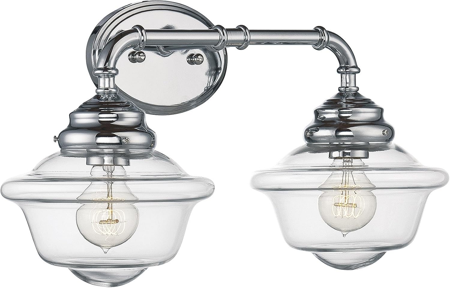 Savoy House 8 393 2 11 Fairfield 2 Light Vanity Bar In Chrome Amazon Com