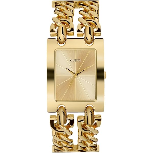 Amazon.com: Guess Ladies 25mm Watch - Gold Tone Bracelet  display picture 1