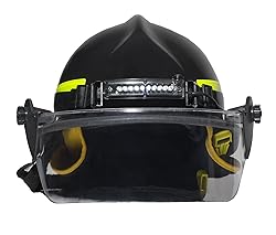 FoxFury 410-006 Command 10 LED Firefighter Helmet
