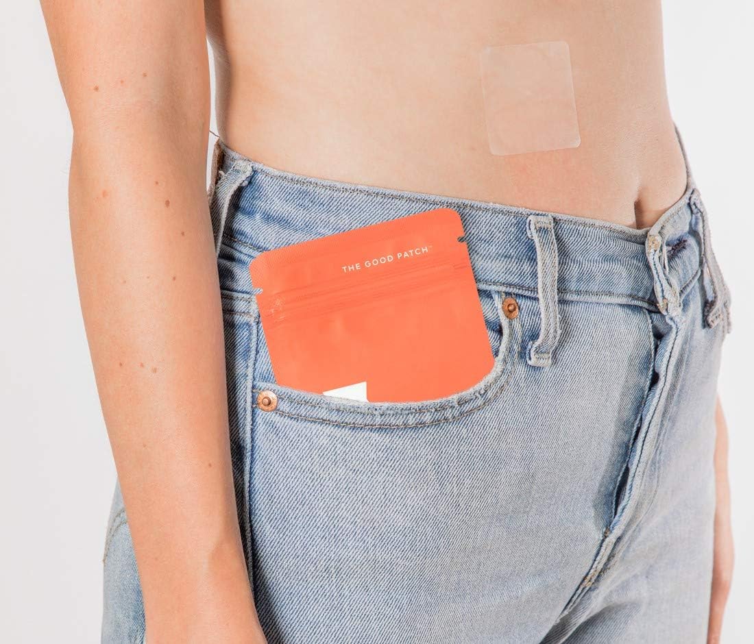 The Good Patch Her Patch Soothes Menstrual Discomfort with Black Cohosh and Menthol. Plant Based (2 Pack) (8 Patches): Health & Personal Care