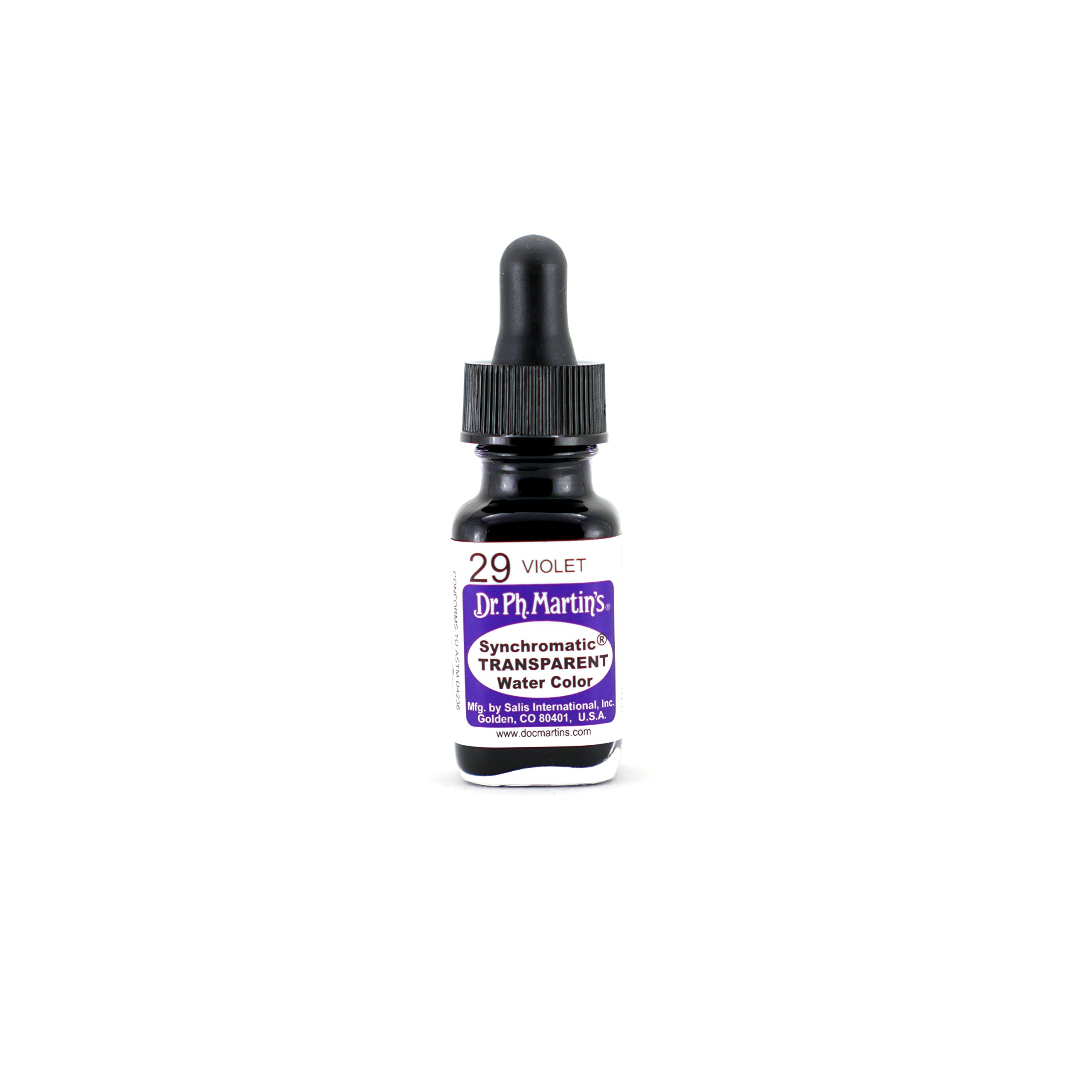 Dr. Ph. Martin's Liquid Ink, Violet, 0.5oz