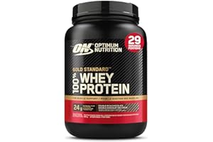 Optimum Nutrition Gold Standard 100% Whey Protein Powder, Double Rich Chocolate 1.98 Pound (Packaging May Vary)