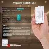 REYLAX 2pcs LED Driver 12V 30W 2.5A 100-240V AC to DC Constant Voltage view 2