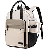 LOVEVOOK Laptop Backpack for Women, 15.6 Inch Computer Backpack Purse, Casual Daypack Carry-On Personal Item Travel Bag, College Bookbook for Teen Girls Students Back to School