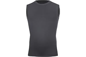 Runceptual Youth Boys Compression Sleeveless Shirt Undershirts Workout Base Layer Vest Quick Dry Soccer Shirts