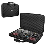 LVKAYCE DJ Case - 20.8"x14.5"x3.5" - Fits Pioneer DJ Controller DDJ-FLX4/DDJ-400/DDJ-SB2/DDJ-200/DDJ-SB3/DDJ-RB - Hard Shell Traveling Case - EVA Protection - For DJ Equipment