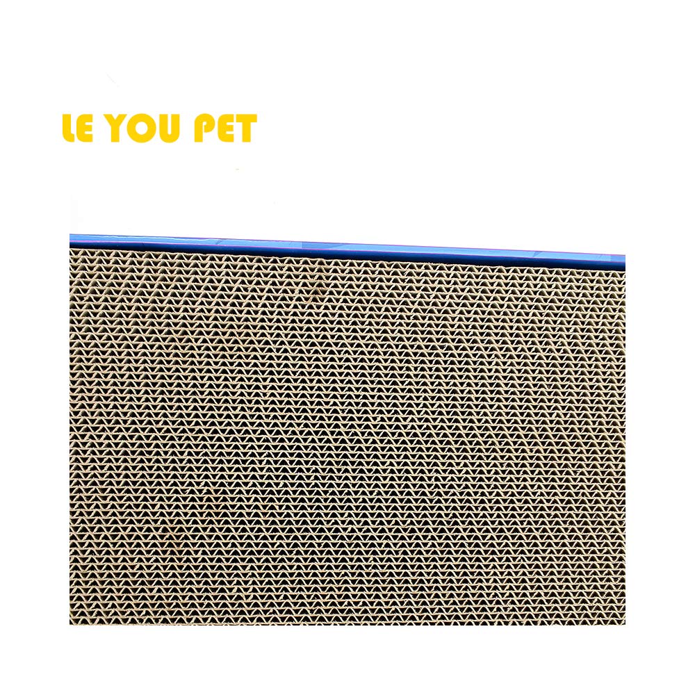 Cat Scratching Post 2 in 1 with Catnip Kitten Scratcher Toy 2 Packs Pad Cardboard and Refill (2 Packs) 