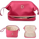 Vogewood Engagement Gift for Women, Makeup Bag for Women, Bridesmaid Engagement Gift for Her Travel Toiletry Bag Make Up Bag Pouch for Purse Bridal Shower Gifts for Engagement Wedding Bridesmaids Gift