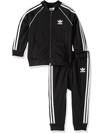 adidas black and white sweatsuit