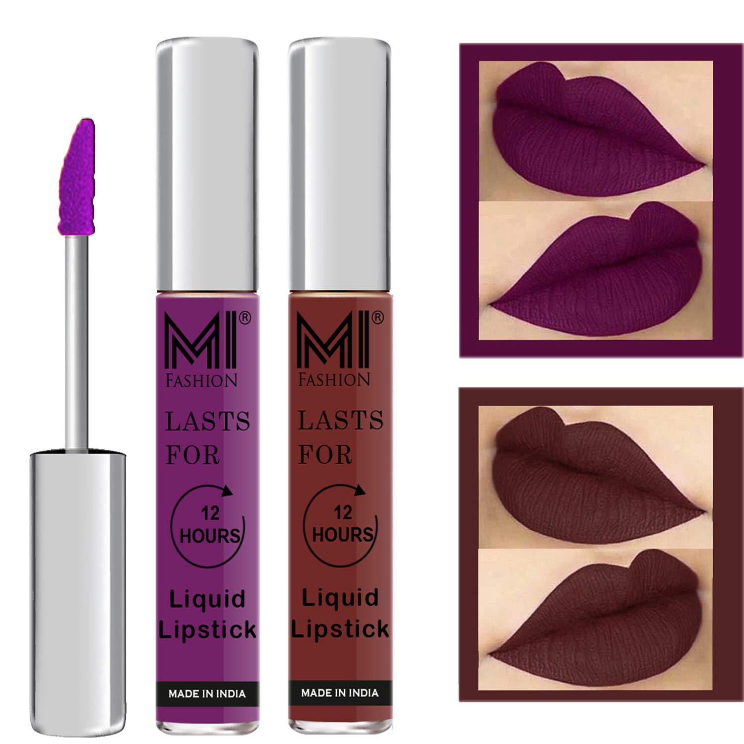 purple lipstick shades