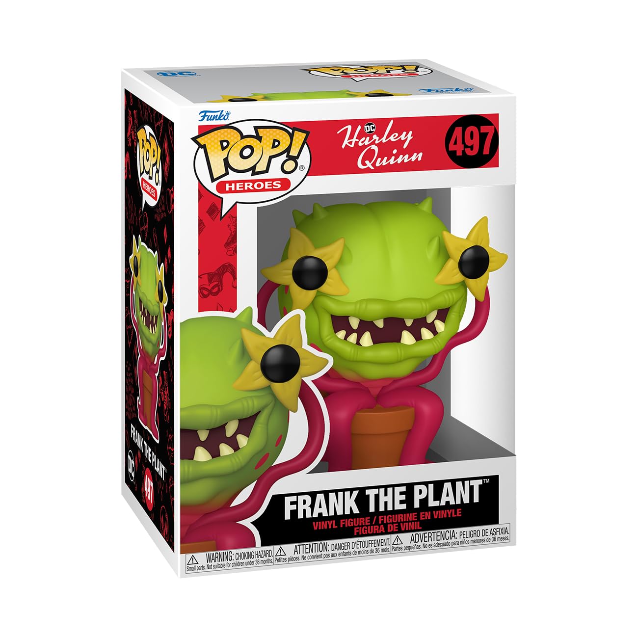 Funko POP! Heroes: Harley Quinn Animated Series - Frank the Plant the Plant - Collectable Vinyl Figure - Gift Idea - Official Merchandise - Toys for Kids & Adults - TV Fans