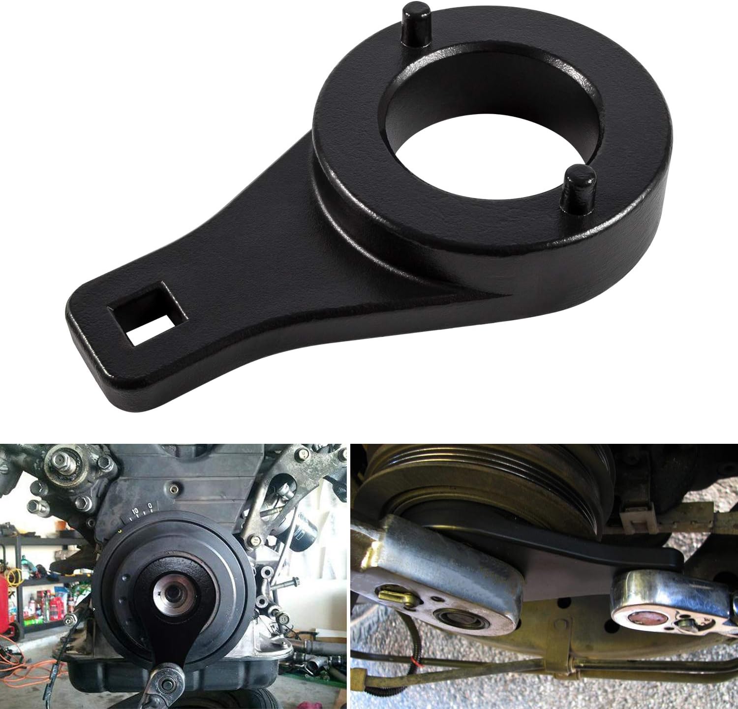 Sunluway Harmonic Damper Pulley Holding Tool Crankshaft Crank Holder