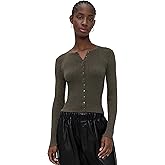 Leset Women's Blake Rib Crew Cardigan