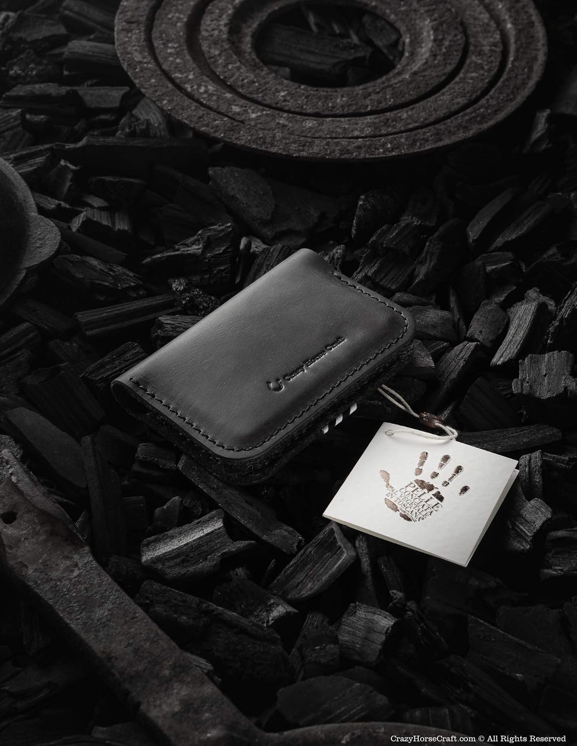 Handgefertigter Leder-Würfelbeutel Mit Kordelzug | Münztasche, Rollenspiel-Accessoire, Keltisches Design