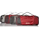 Slim Packing Cubes with Unique Number AND Color Coded Organization System for Carryon Women Kids Baby, by Travel Fashion Girl