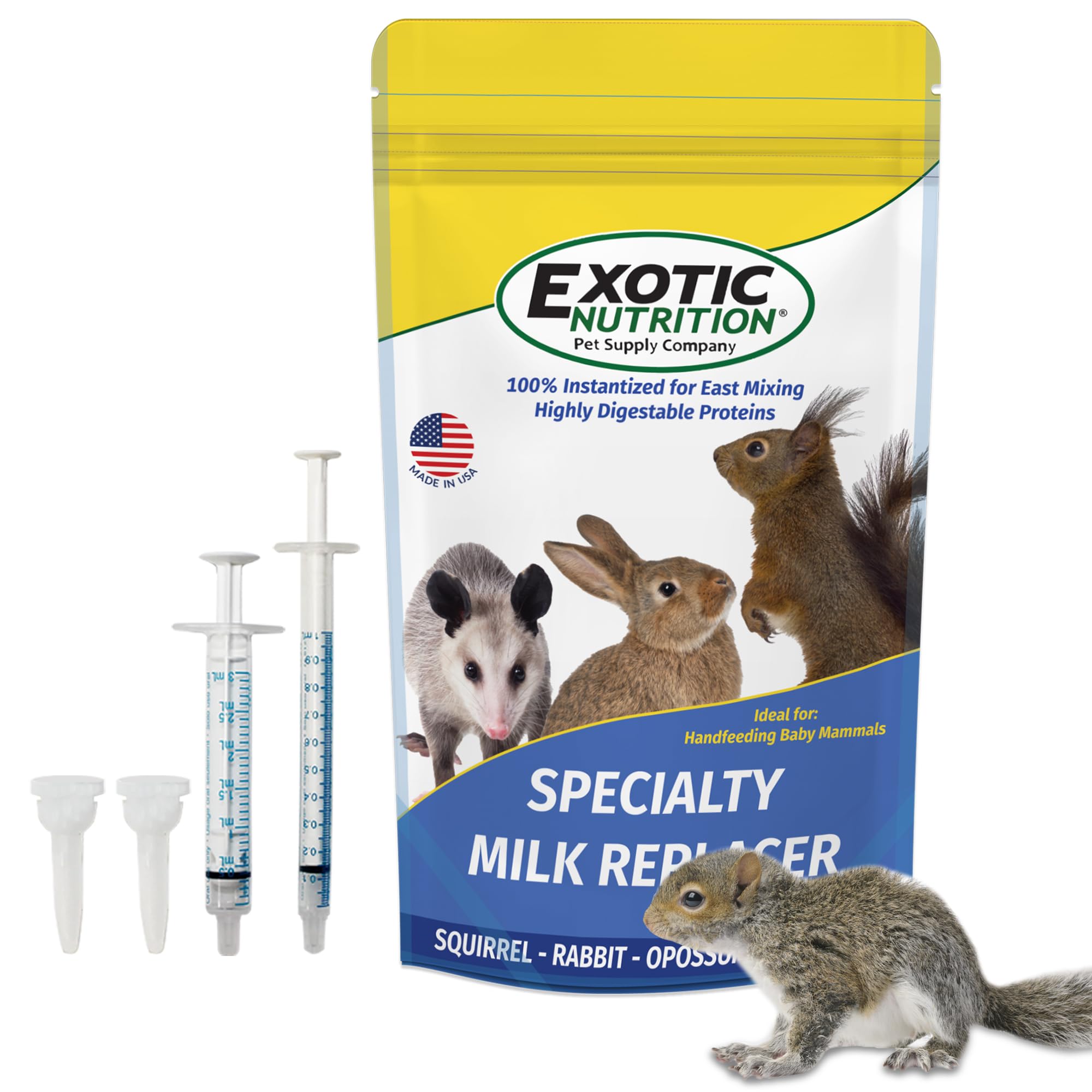 Mua Exotic Nutrition Baby Squirrel Nursing Set (Basic) Milk Replacer