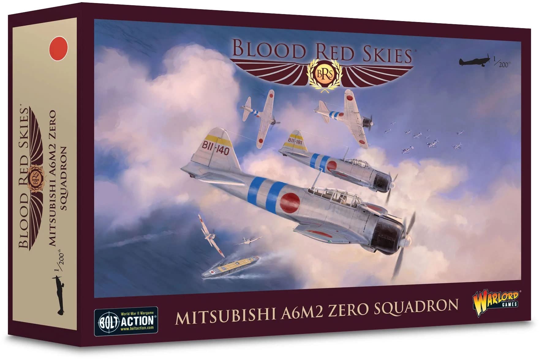 Warlord Games, Blood Red Skies Mitsubishi A6M2 Zero Squadron